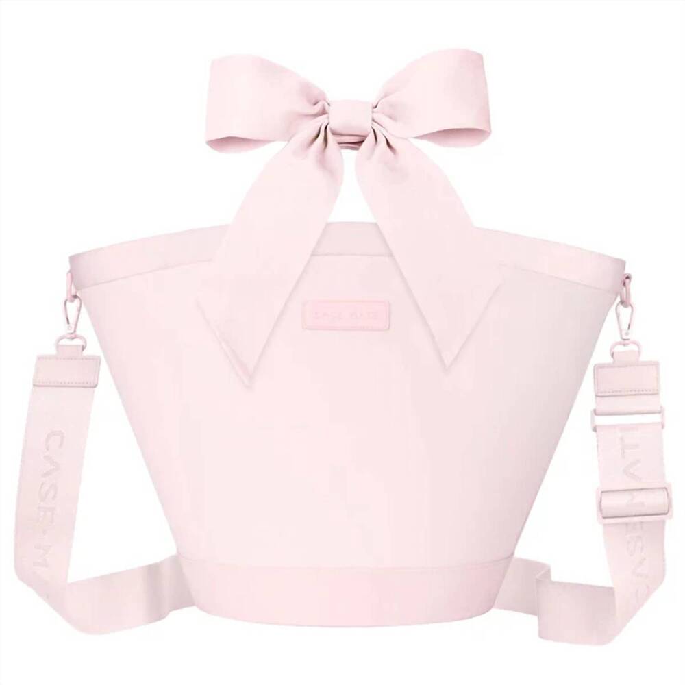 NEW CASE-MATE women's jelly insulated cooler tote bag in pink